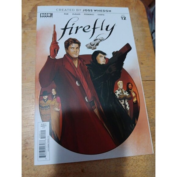 FIREFLY Joss Whedon BOOM Studios Issue 12 Garbett Variant - Picture 1 of 2